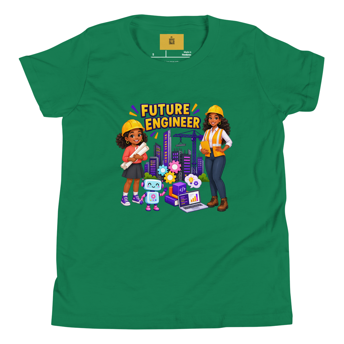 Future Engineer Youth Short Sleeve Tee for Girls