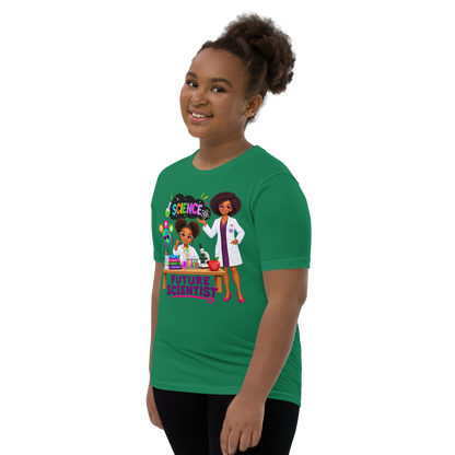Future Scientist Youth Short Sleeve Tee for Girls