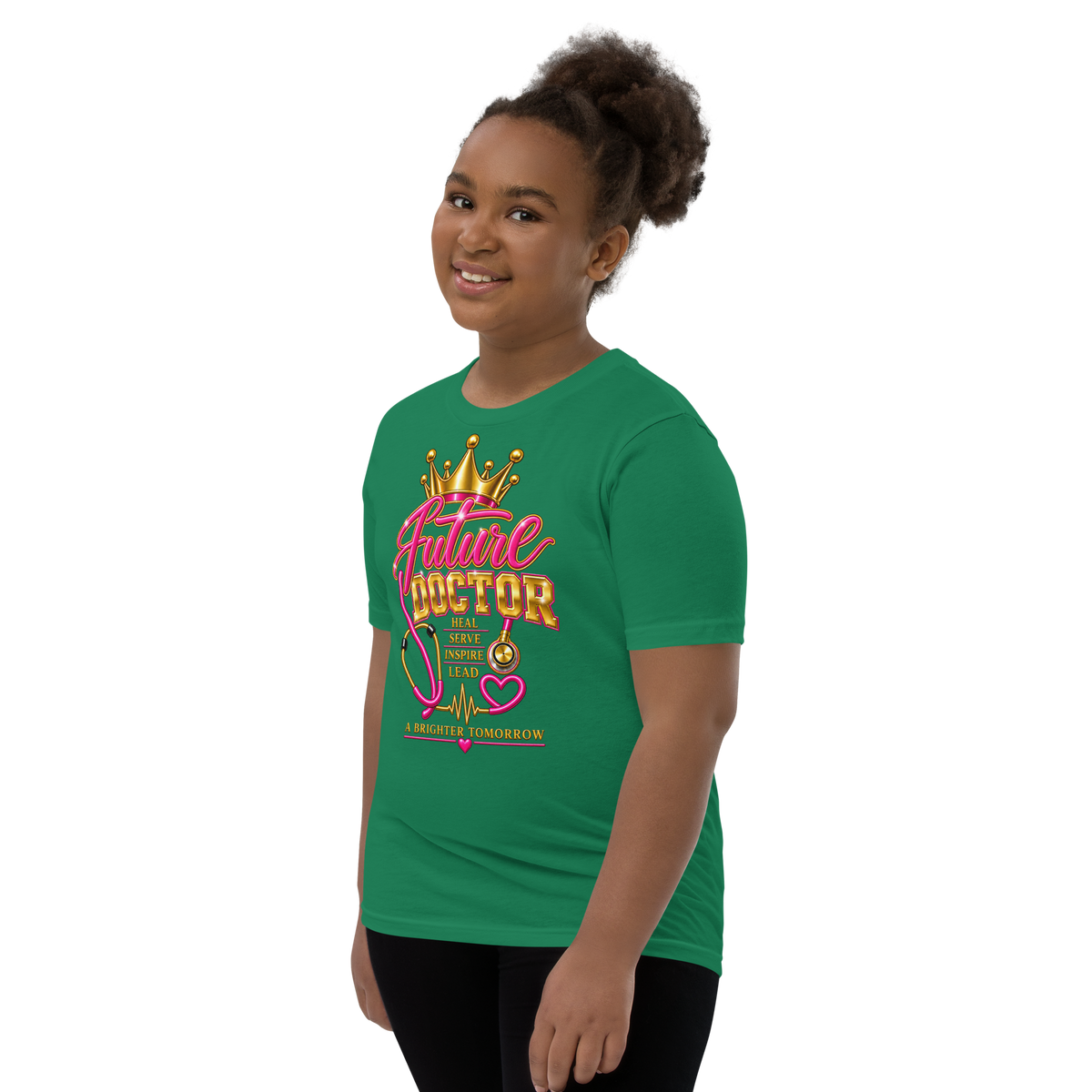 Future Doctor Youth Tee for Girls