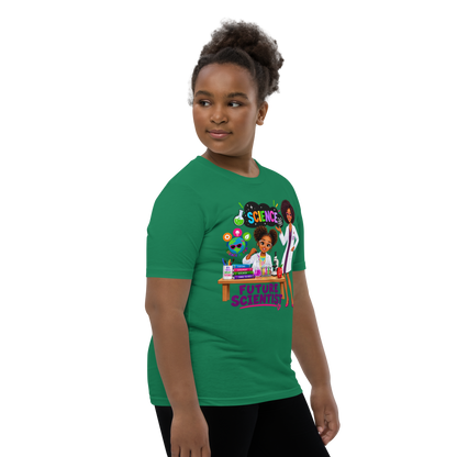 Future Scientist Youth Short Sleeve Tee for Girls