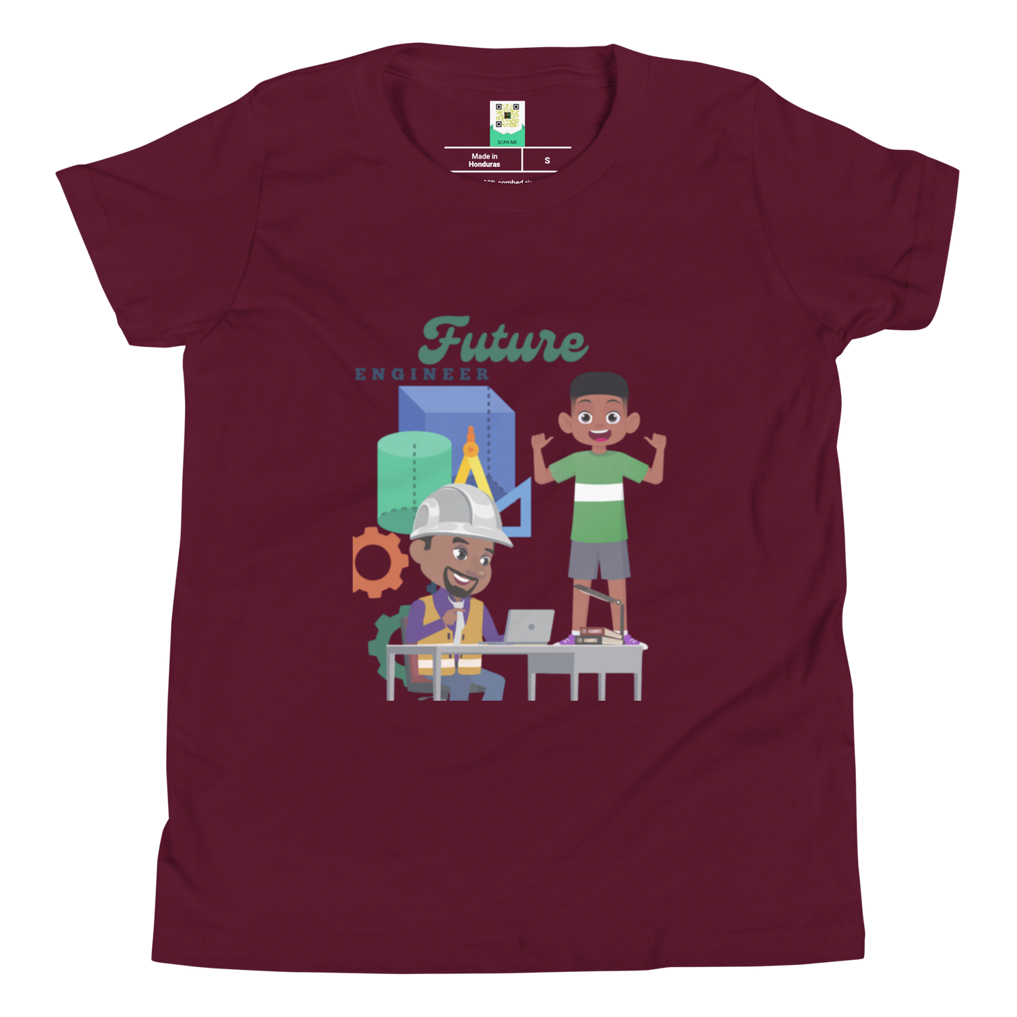 Future Engineer Youth Short Sleeve Tee for Boys