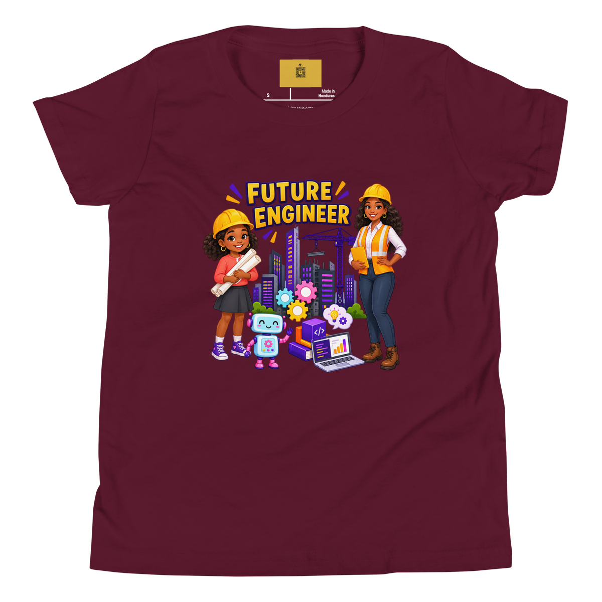 Future Engineer Youth Short Sleeve Tee for Girls