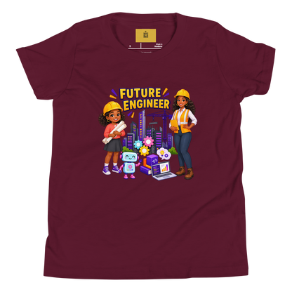 Future Engineer Youth Short Sleeve Tee for Girls