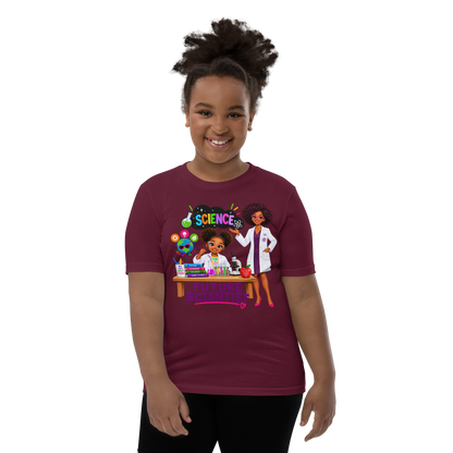 Future Scientist Youth Short Sleeve Tee for Girls