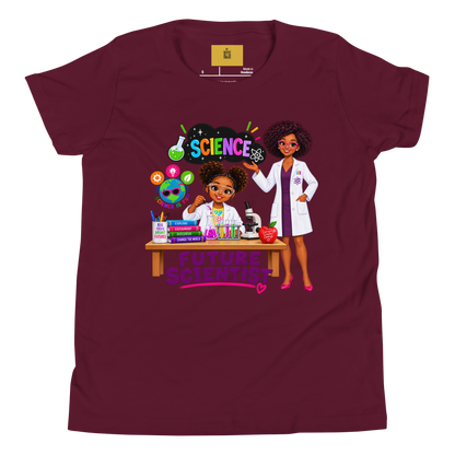 Future Scientist Youth Short Sleeve Tee for Girls