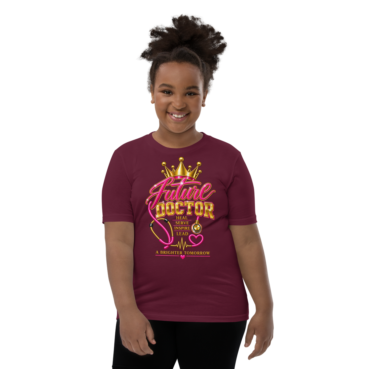 Future Doctor Youth Tee for Girls