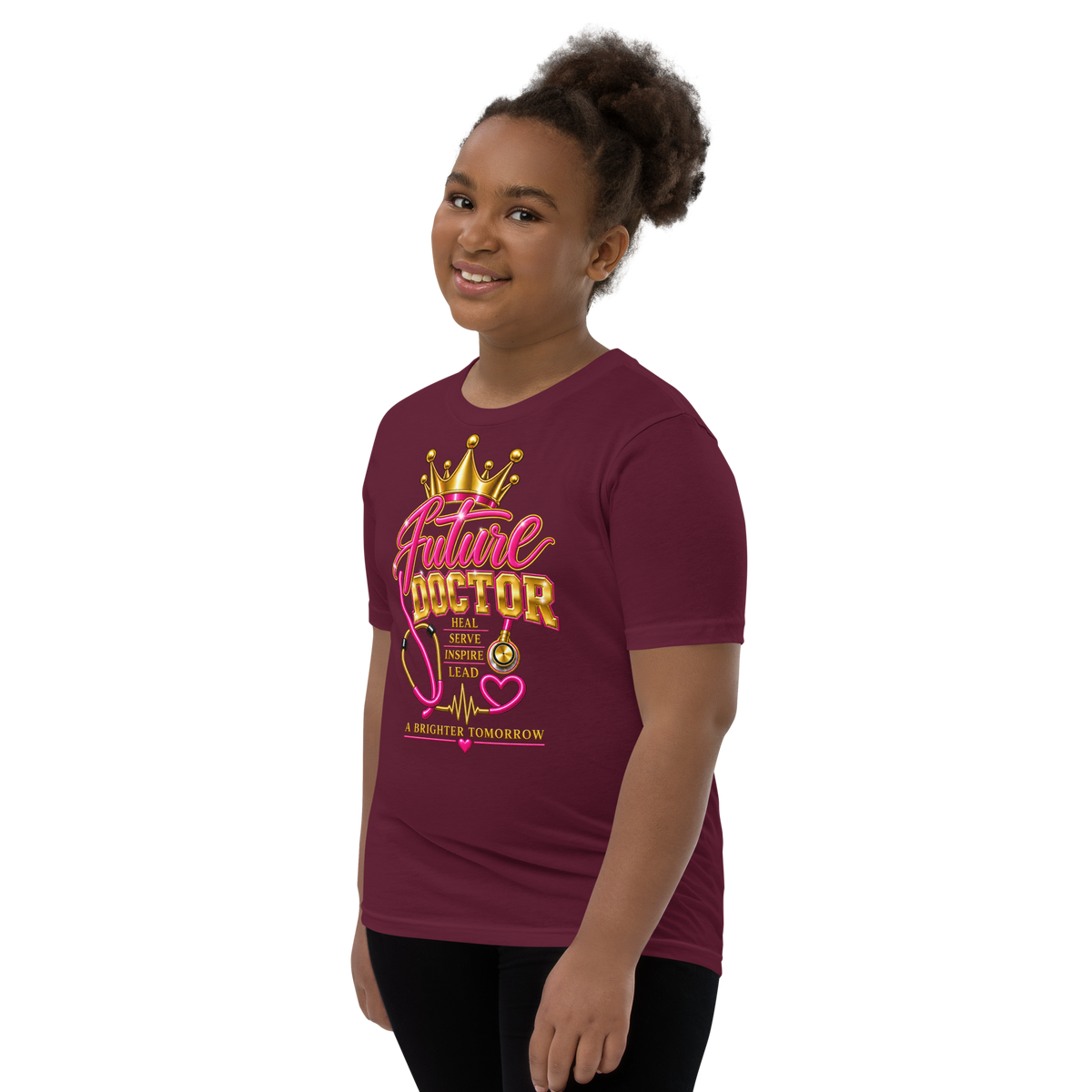 Future Doctor Youth Tee for Girls