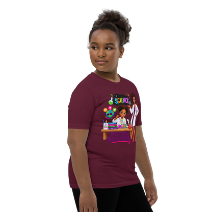 Future Scientist Youth Short Sleeve Tee for Girls