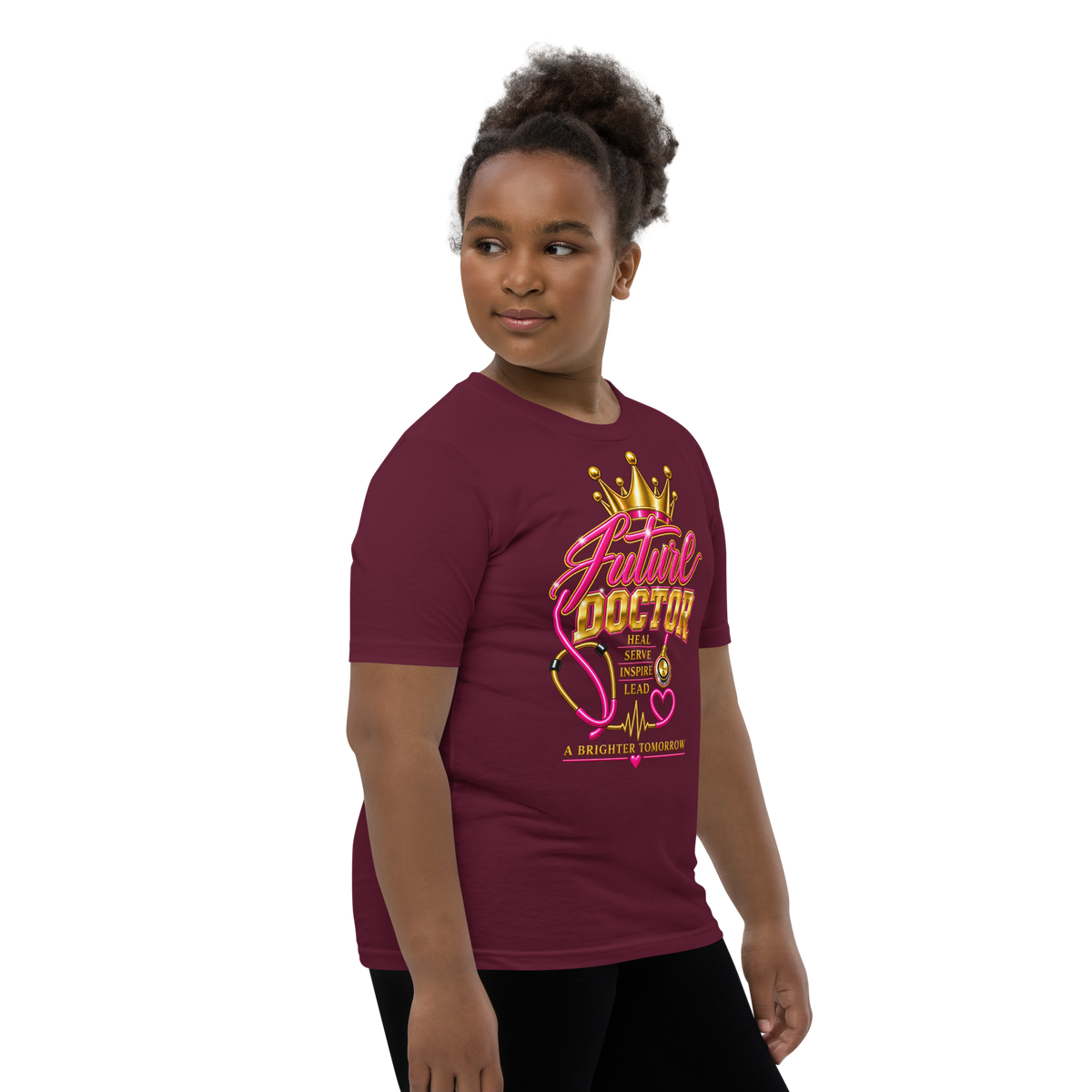 Future Doctor Youth Tee for Girls