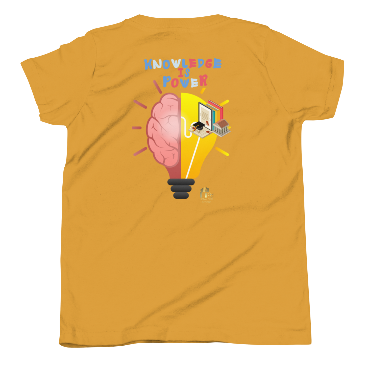 Education Is Key Youth Short Sleeve Tee for Boys