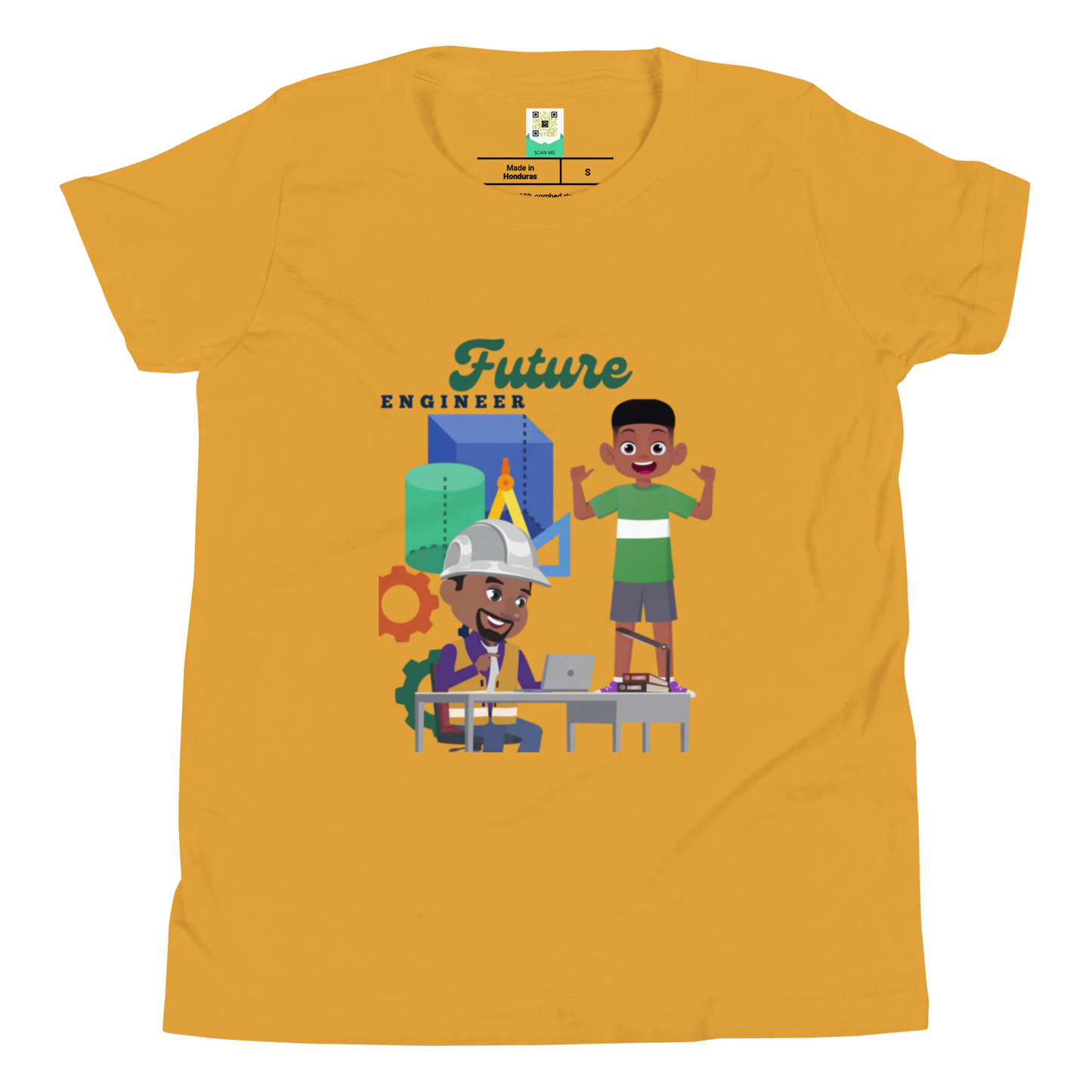 Future Engineer Youth Short Sleeve Tee for Boys