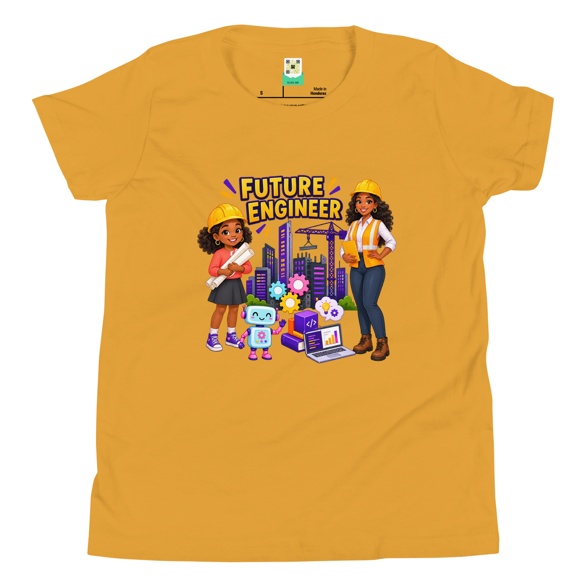 Future Engineer Youth Short Sleeve Tee for Girls