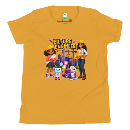 Future Engineer Youth Short Sleeve Tee for Girls