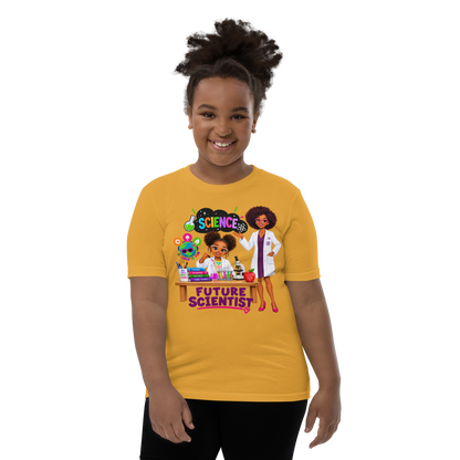 Future Scientist Youth Short Sleeve Tee for Girls