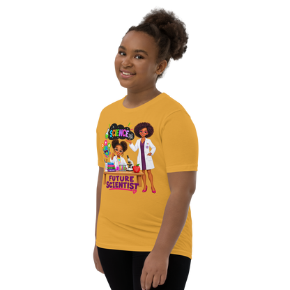 Future Scientist Youth Short Sleeve Tee for Girls