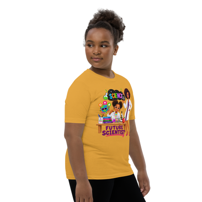 Future Scientist Youth Short Sleeve Tee for Girls
