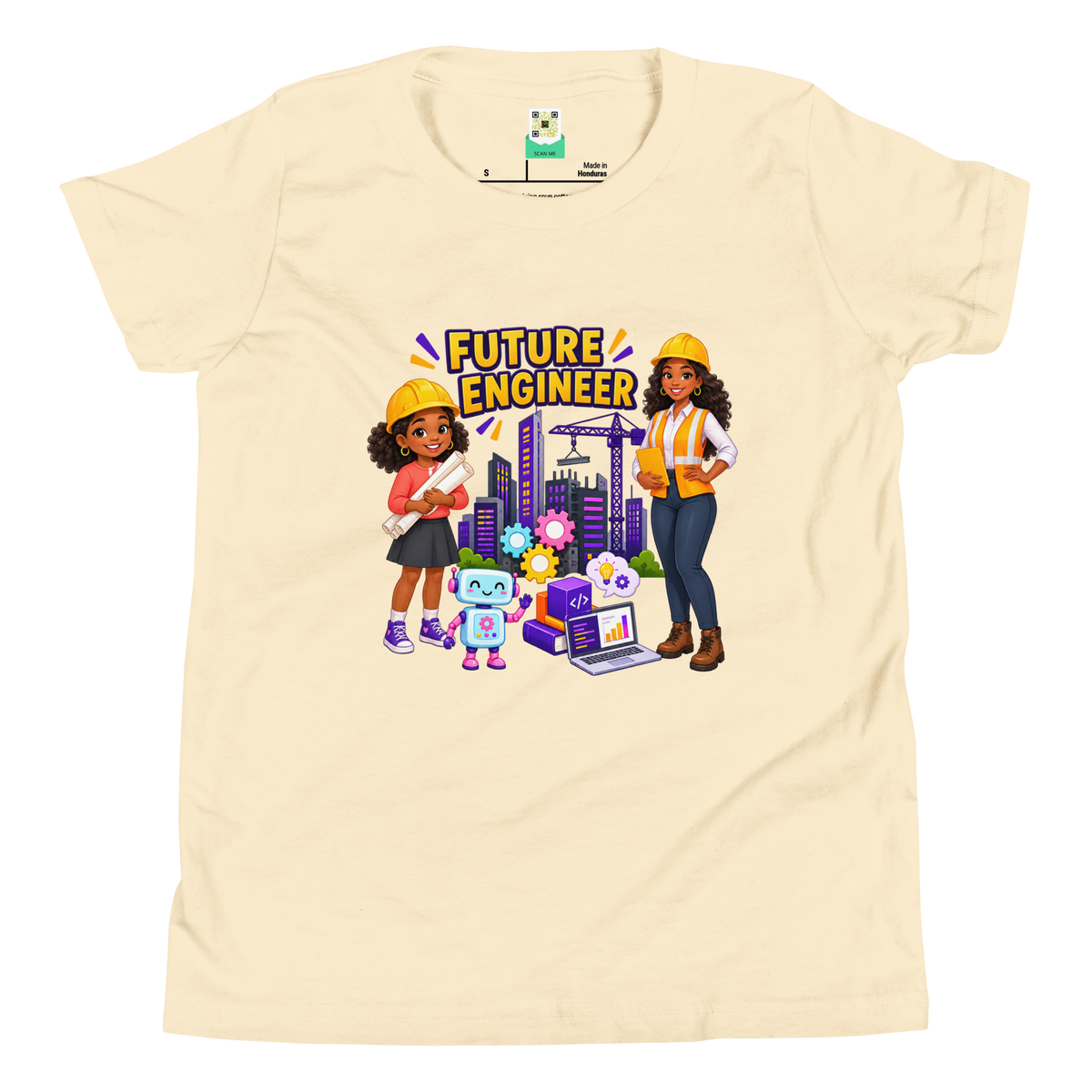 Future Engineer Youth Short Sleeve Tee for Girls