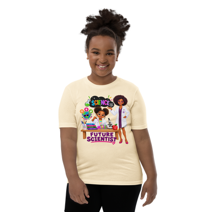 Future Scientist Youth Short Sleeve Tee for Girls
