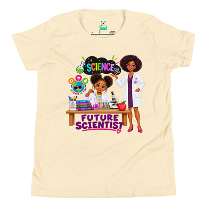 Future Scientist Youth Short Sleeve Tee for Girls