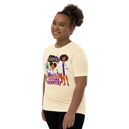 Future Scientist Youth Short Sleeve Tee for Girls