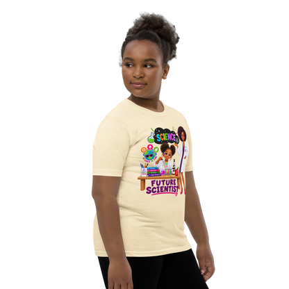 Future Scientist Youth Short Sleeve Tee for Girls