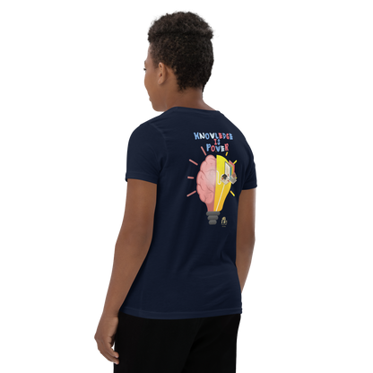 Education Is Key Youth Short Sleeve Tee for Boys