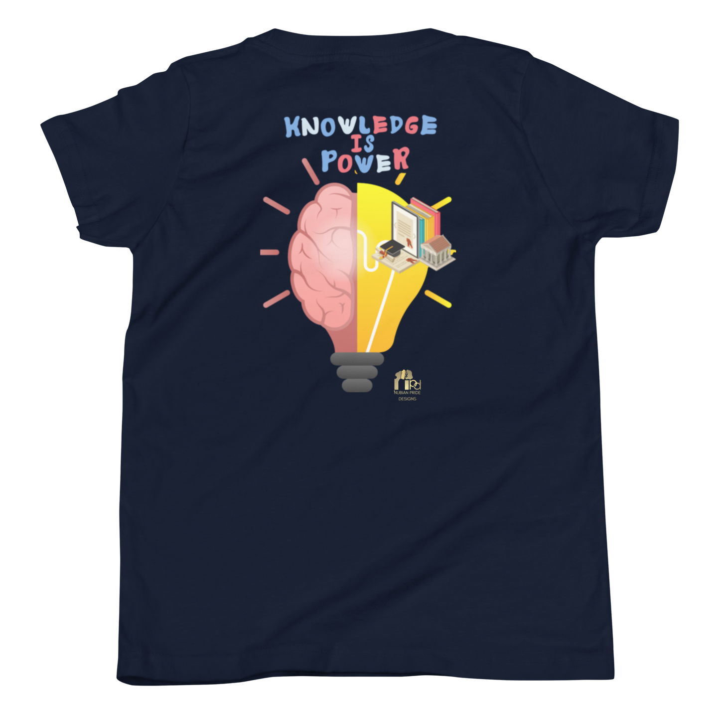 Education Is Key Youth Short Sleeve Tee for Boys