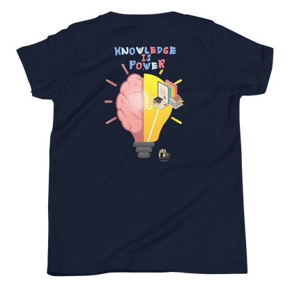 Education Is Key Youth Short Sleeve Tee for Boys