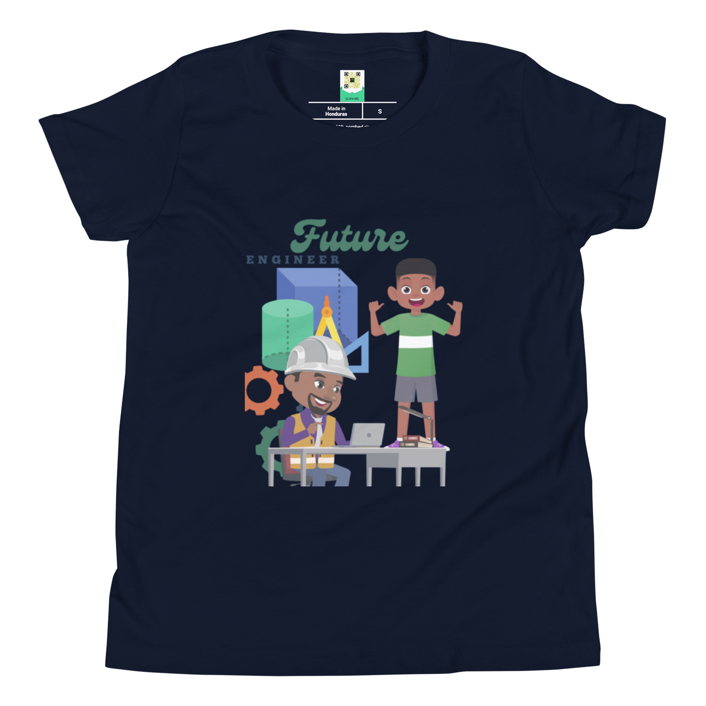 Future Engineer Youth Short Sleeve Tee for Boys