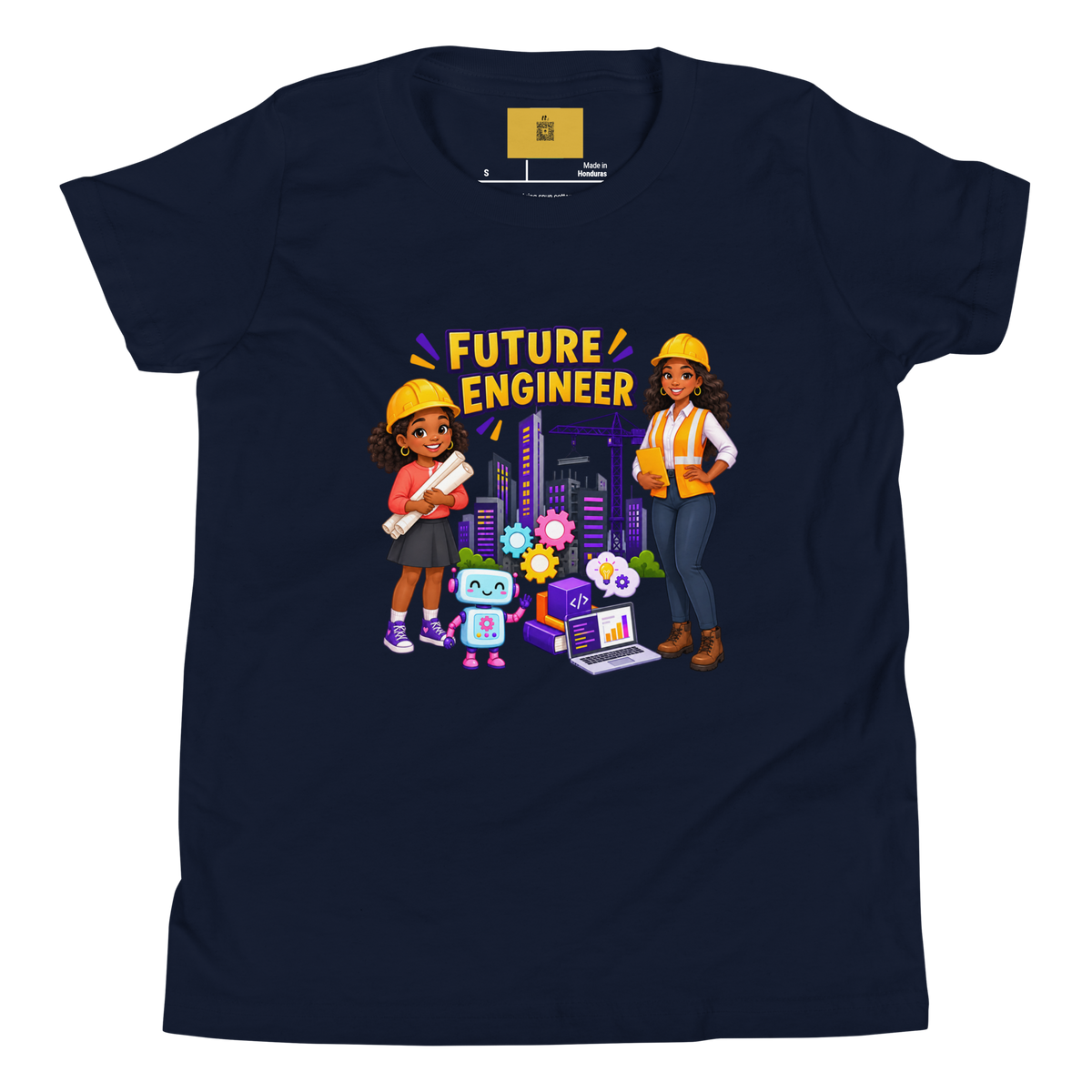 Future Engineer Youth Short Sleeve Tee for Girls