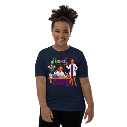 Future Scientist Youth Short Sleeve Tee for Girls