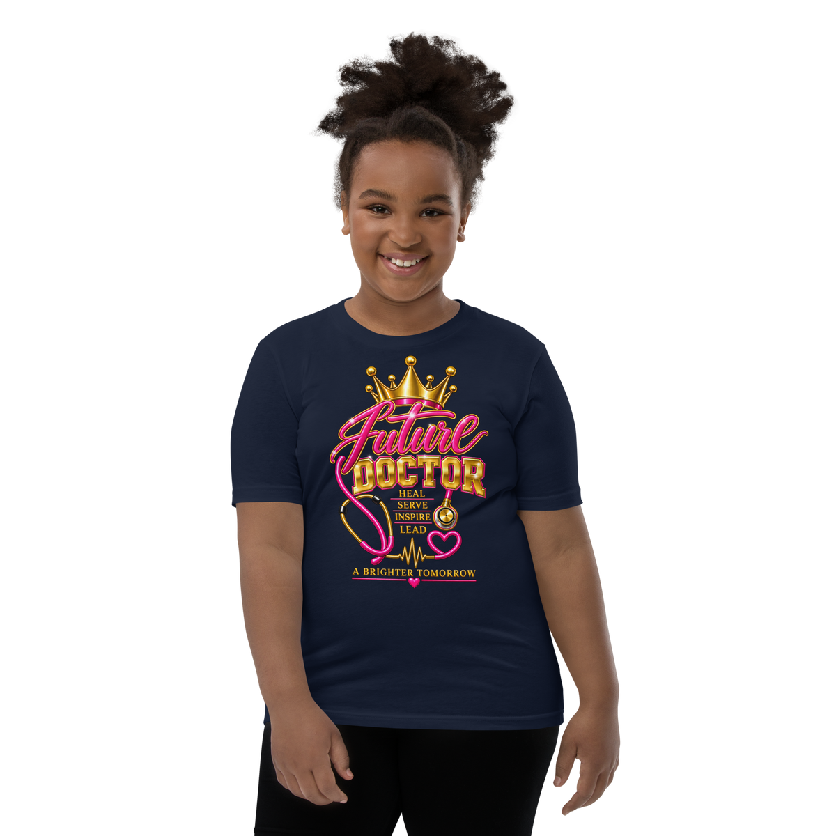 Future Doctor Youth Tee for Girls