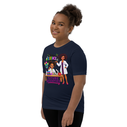 Future Scientist Youth Short Sleeve Tee for Girls
