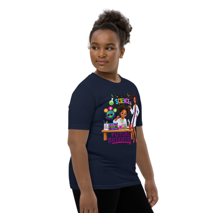 Future Scientist Youth Short Sleeve Tee for Girls