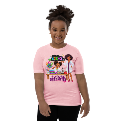 Future Scientist Youth Short Sleeve Tee for Girls