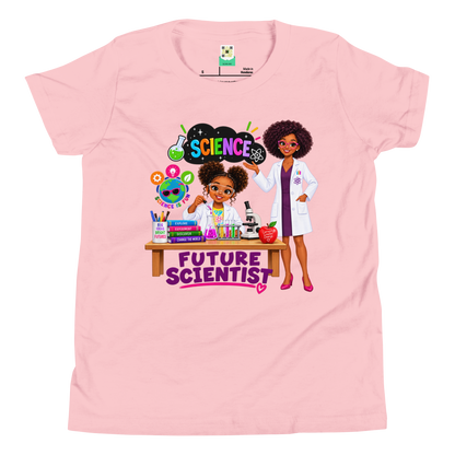 Future Scientist Youth Short Sleeve Tee for Girls