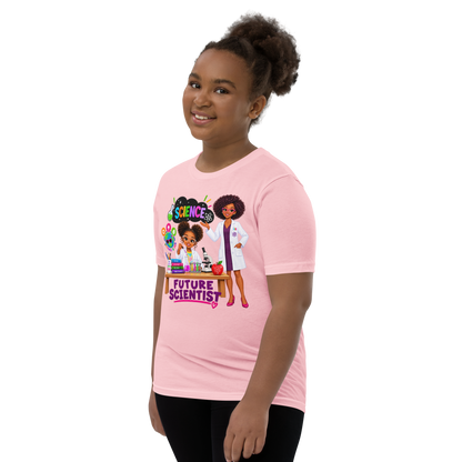 Future Scientist Youth Short Sleeve Tee for Girls