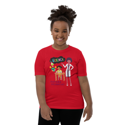 Future Scientist Youth Short Sleeve Tee for Girls