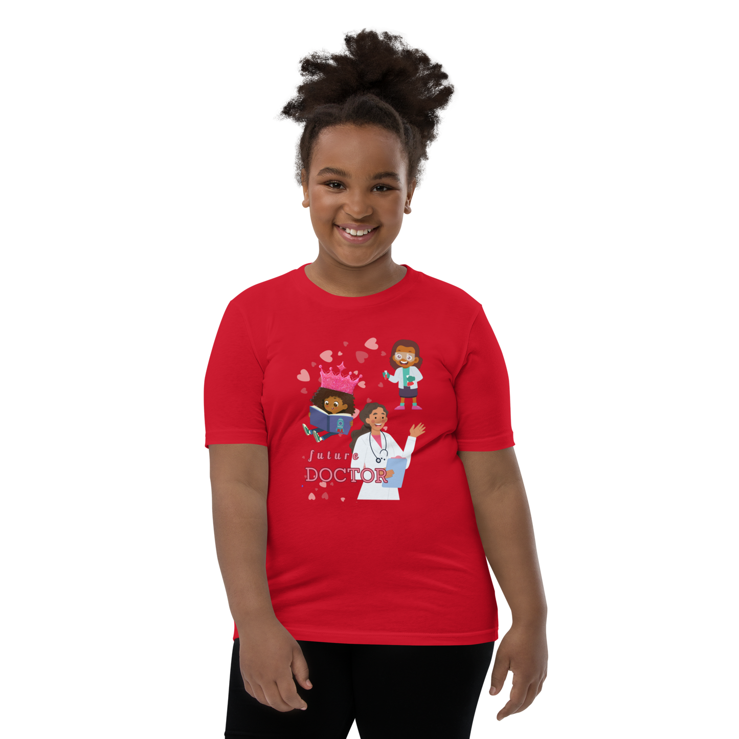 Future Doctor Youth Tee for Girls