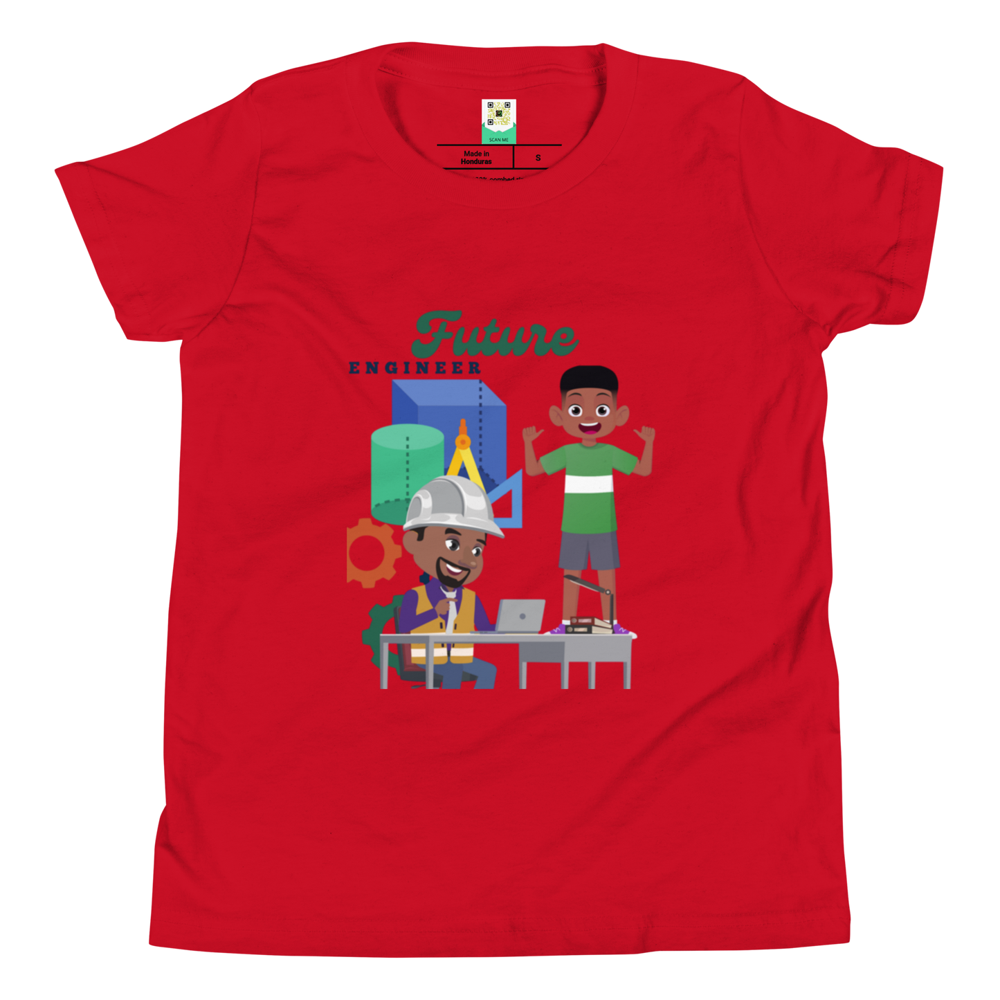 Future Engineer Youth Short Sleeve Tee for Boys