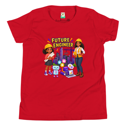 Future Engineer Youth Short Sleeve Tee for Girls