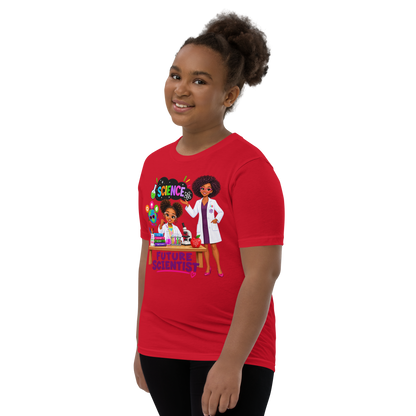 Future Scientist Youth Short Sleeve Tee for Girls