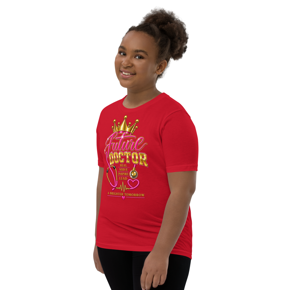 Future Doctor Youth Tee for Girls
