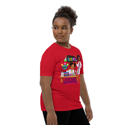 Future Scientist Youth Short Sleeve Tee for Girls