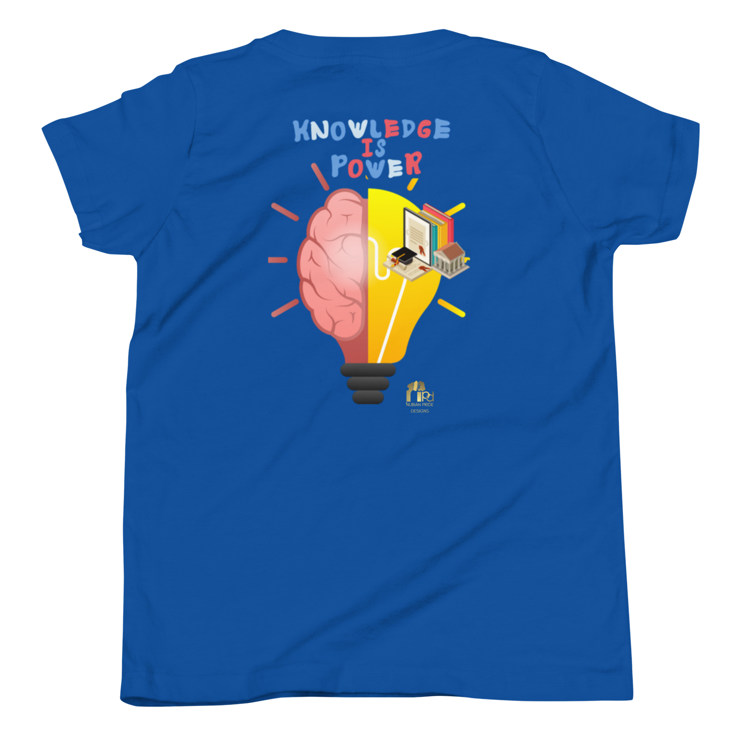 Education Is Key Youth Short Sleeve Tee for Boys
