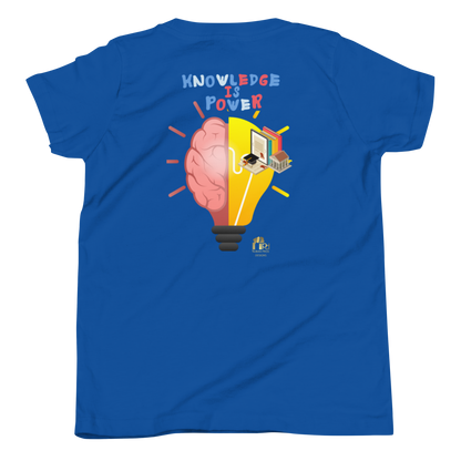 Education Is Key Youth Short Sleeve Tee for Boys