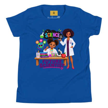 Future Scientist Youth Short Sleeve Tee for Girls