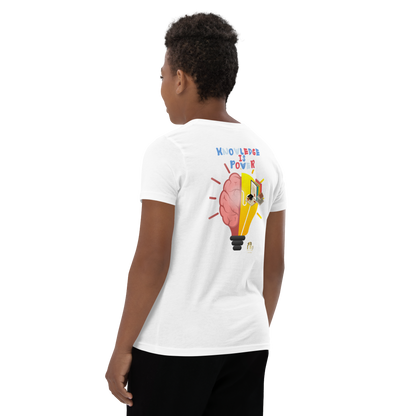 Education Is Key Youth Short Sleeve Tee for Boys