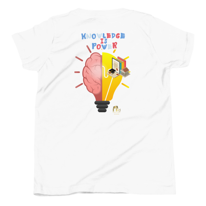 Education Is Key Youth Short Sleeve Tee for Boys