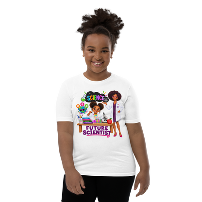 Future Scientist Youth Short Sleeve Tee for Girls